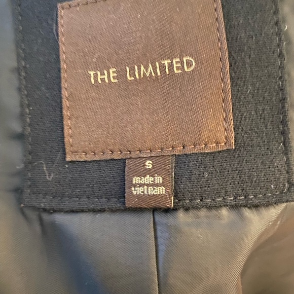 Black and white color block fully lined dress and jacket set size 4 - Picture 9 of 9